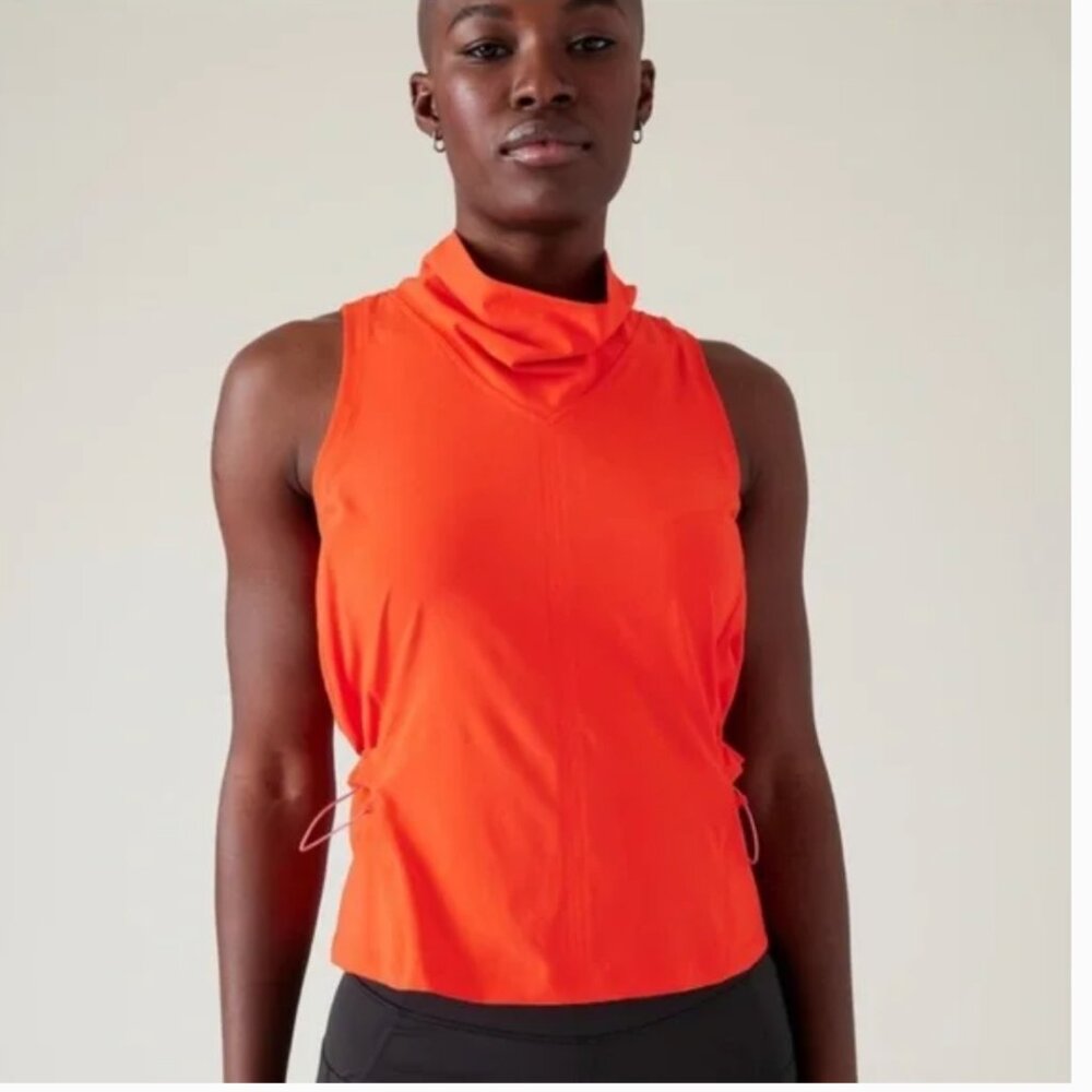 Athleta Venture Out Tank Like New Vermilion Size XS